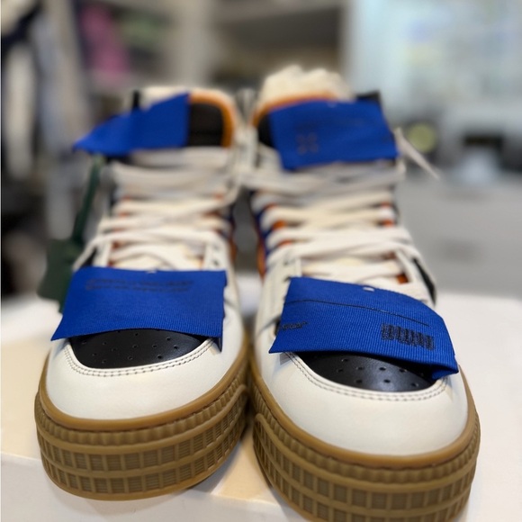 Off-White 3.0 Off-Court Sneakers in Blue and White NEW main image 7